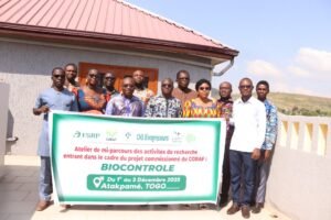 Lire la suite à propos de l’article Le CNS Bioagresseurs de l’ITRA évalue les progrès du projet BIOCONTROLE 